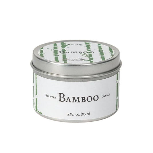 🎋 Moso Bamboo Scented Candle - 2.8 oz Woody Fruity Fragrance COKETOR