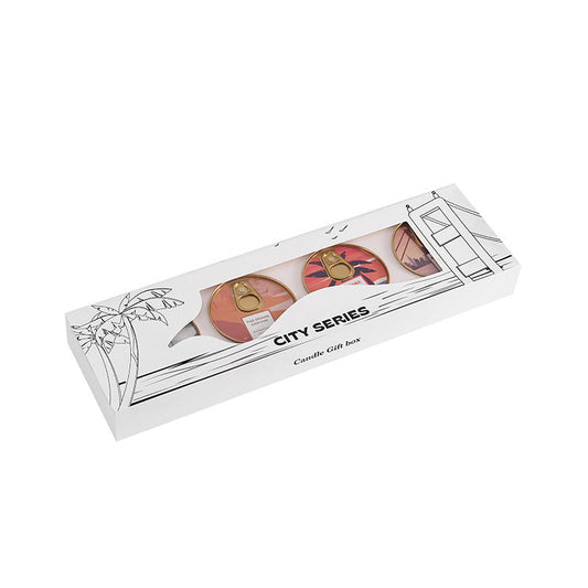 Premium Scented Candle Collection - 4 Pack Set with 4 Different Fragrances Coketor