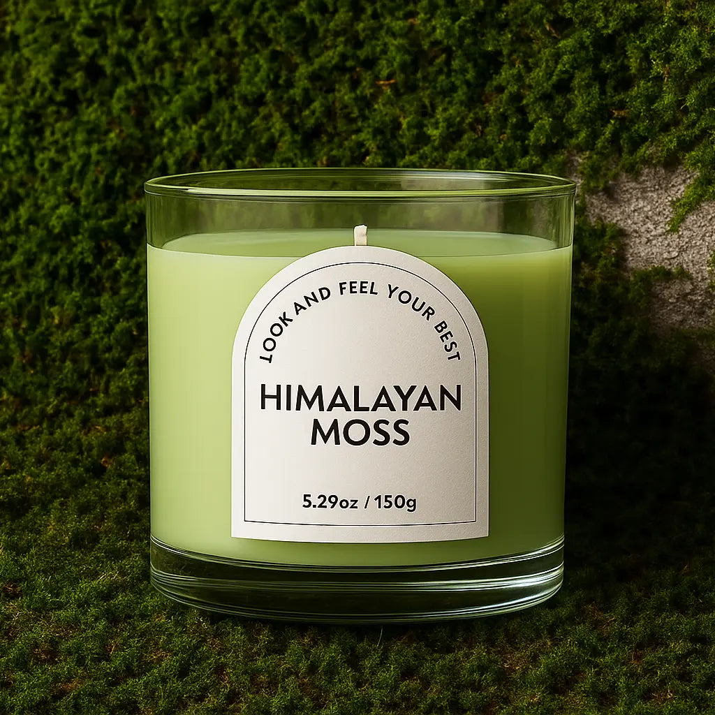 Himalayan Moss Candle without top icons