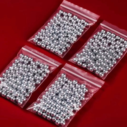 Coketor Professional Slingshot Steel Balls - Premium Solid Steel Ammunition (8mm/0.31"/8.5mm/0.33"/9mm/0.35", 100pcs/pack) - Coketor