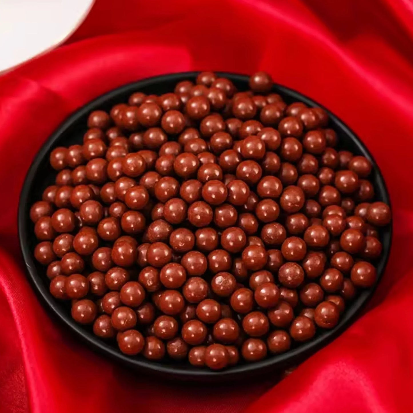 Coketor Solid Brown-Red Slingshot Clay Balls - Safe Competition Weighted Non-Fading Eco-Friendly Ammunition (8-9mm/10-11mm, 200pcs/bag) - Coketor