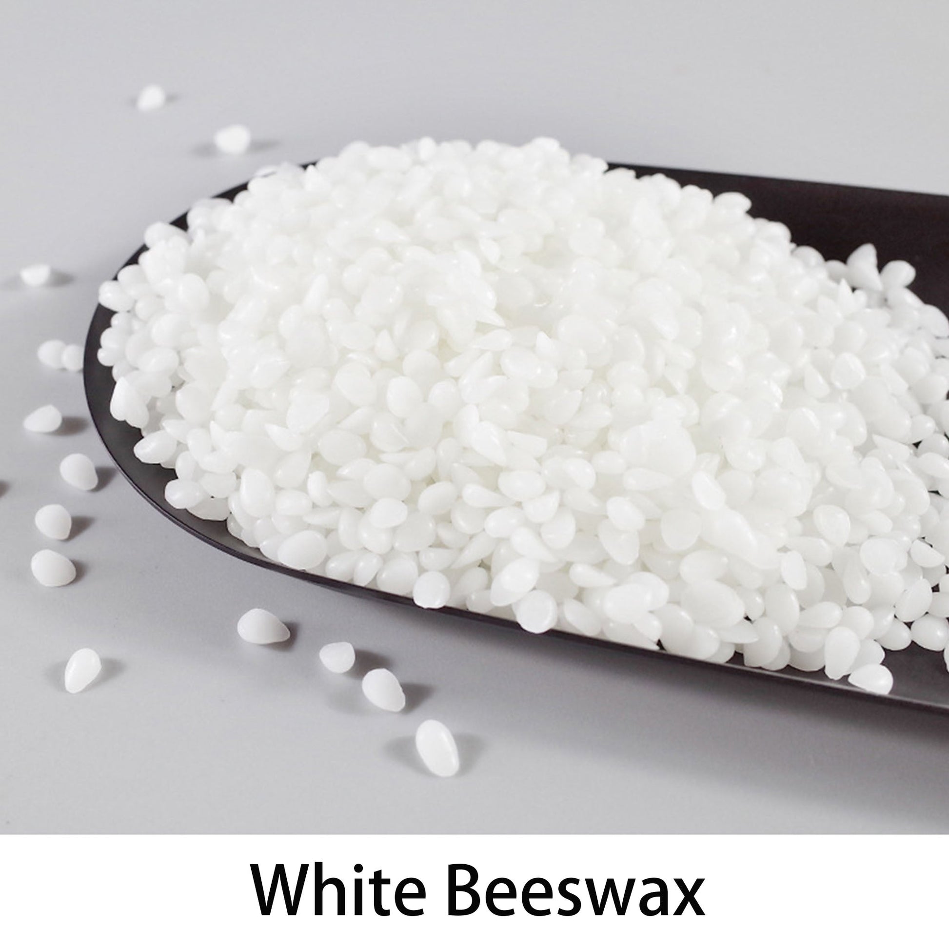 White Beeswax - Premium Natural Candle Making Wax (500g) Coketor