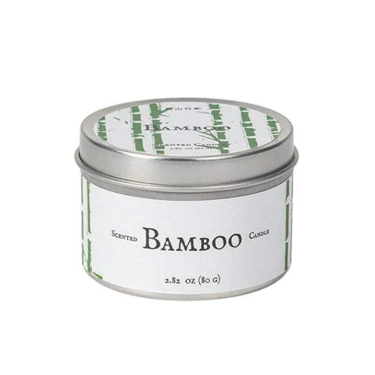 🎋  Moso Bamboo Scented Candle - 2.8 oz Woody Fruity Fragrance COKETOR