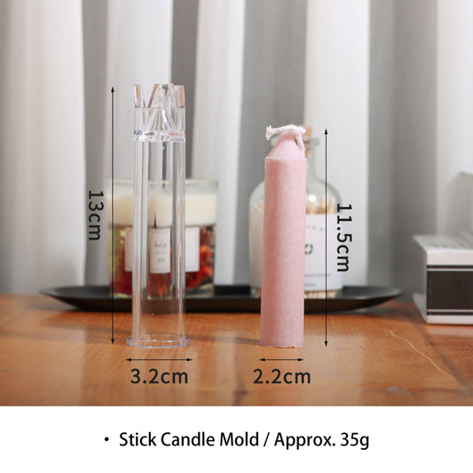 Stick Candle Mold - Acrylic Taper Candle Mold ZUO