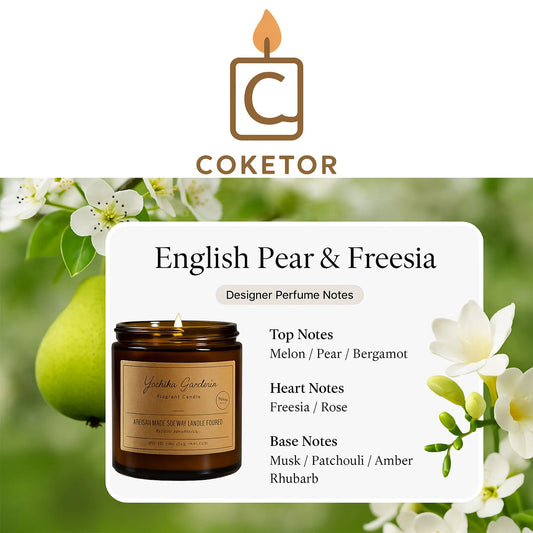 Coketor Premium Aromatherapy Candles - 13 Signature Scents Natural Soy Wax Candle Collection 100g/200g Coketor