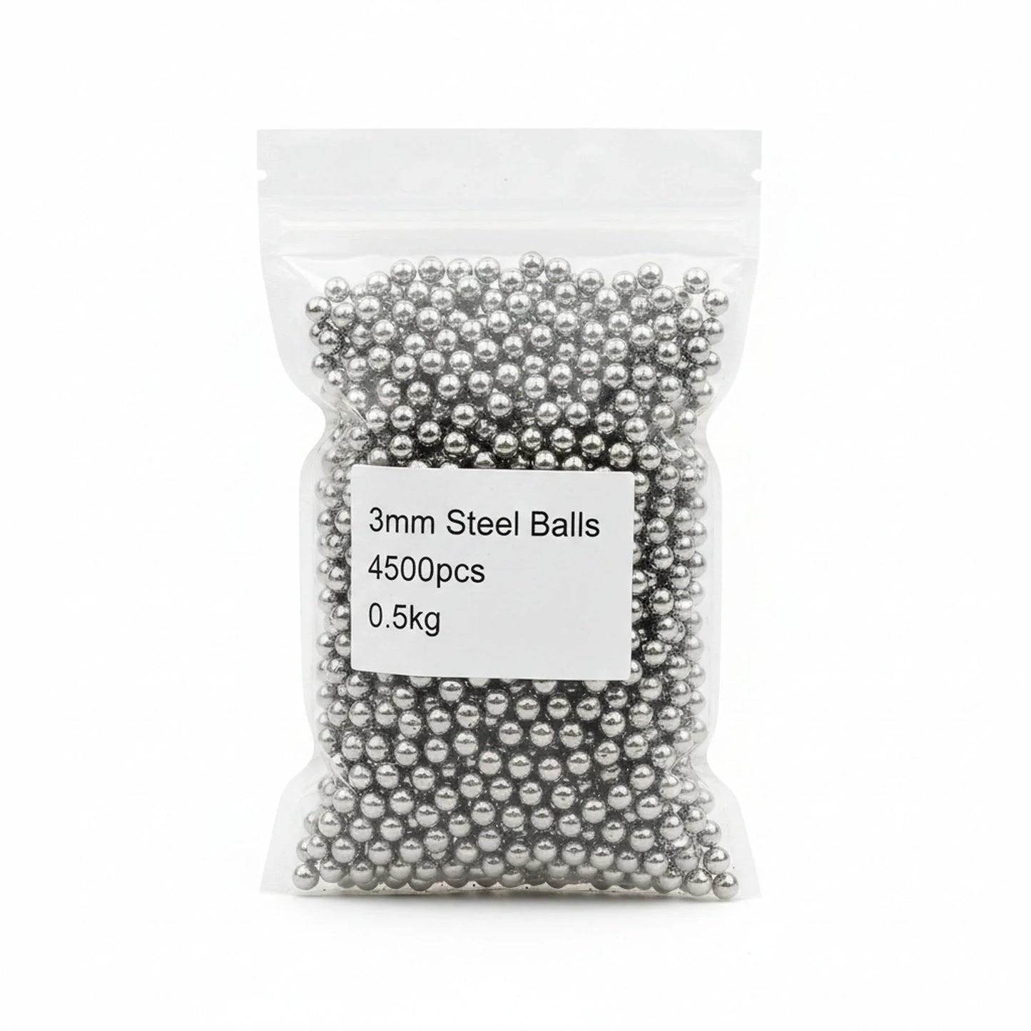 3mm Precision Steel Ball Ammunition - Pouch Slingshot Specialty (4500pcs/0.5kg) - Coketor