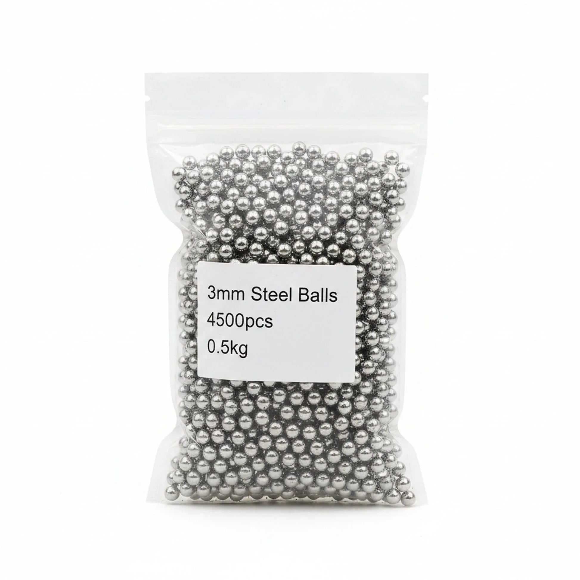 3mm Precision Steel Ball Ammunition - Pouch Slingshot Specialty (4500pcs/0.5kg) - Coketor