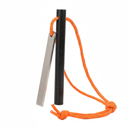 Outdoor Fire Starter - Magnesium Flint Rod with Scraper