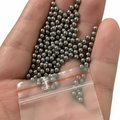 3mm Precision Steel Ball Ammunition - Pouch Slingshot Specialty (4500pcs/0.5kg) - Coketor