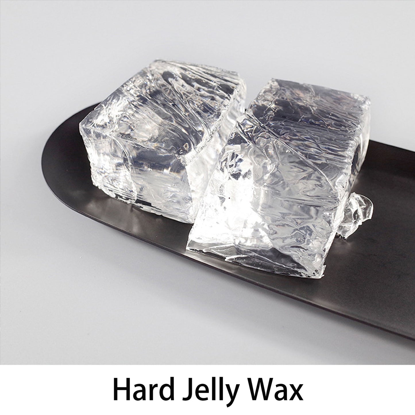 Hard Jelly Wax - Premium Transparent Candle Making Wax (500g) Coketor
