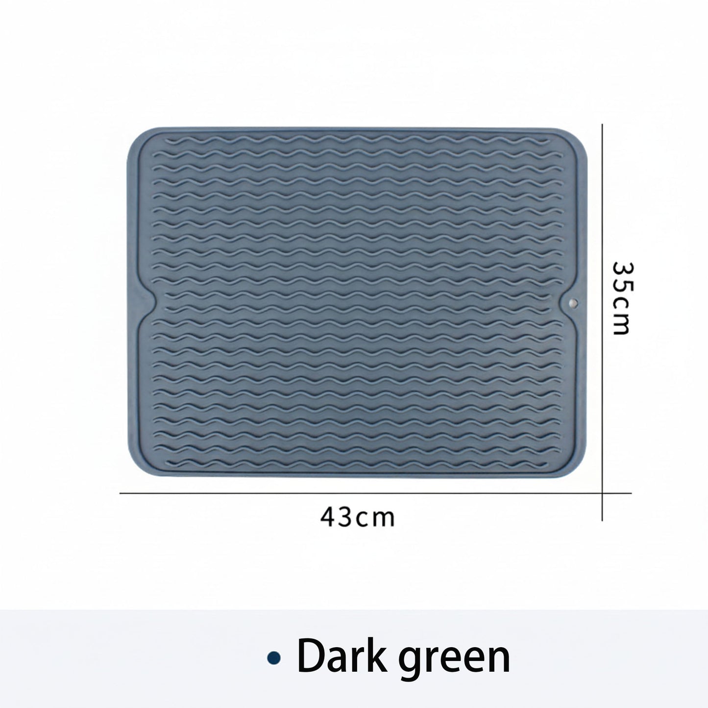 Silicone Heat Resistant Mat - 40x30cm Kitchen Trivet Coketor