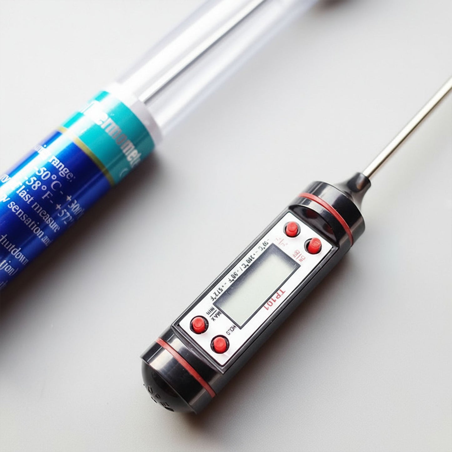 Digital Thermometer for Candle Making - LCD Display Temperature Gauge Coketor