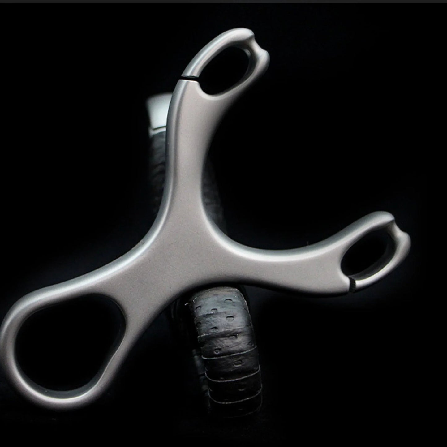 Coketor Premium Fork-Style Decorative Weapon - Stainless Steel & Wrapped Grip - Coketor