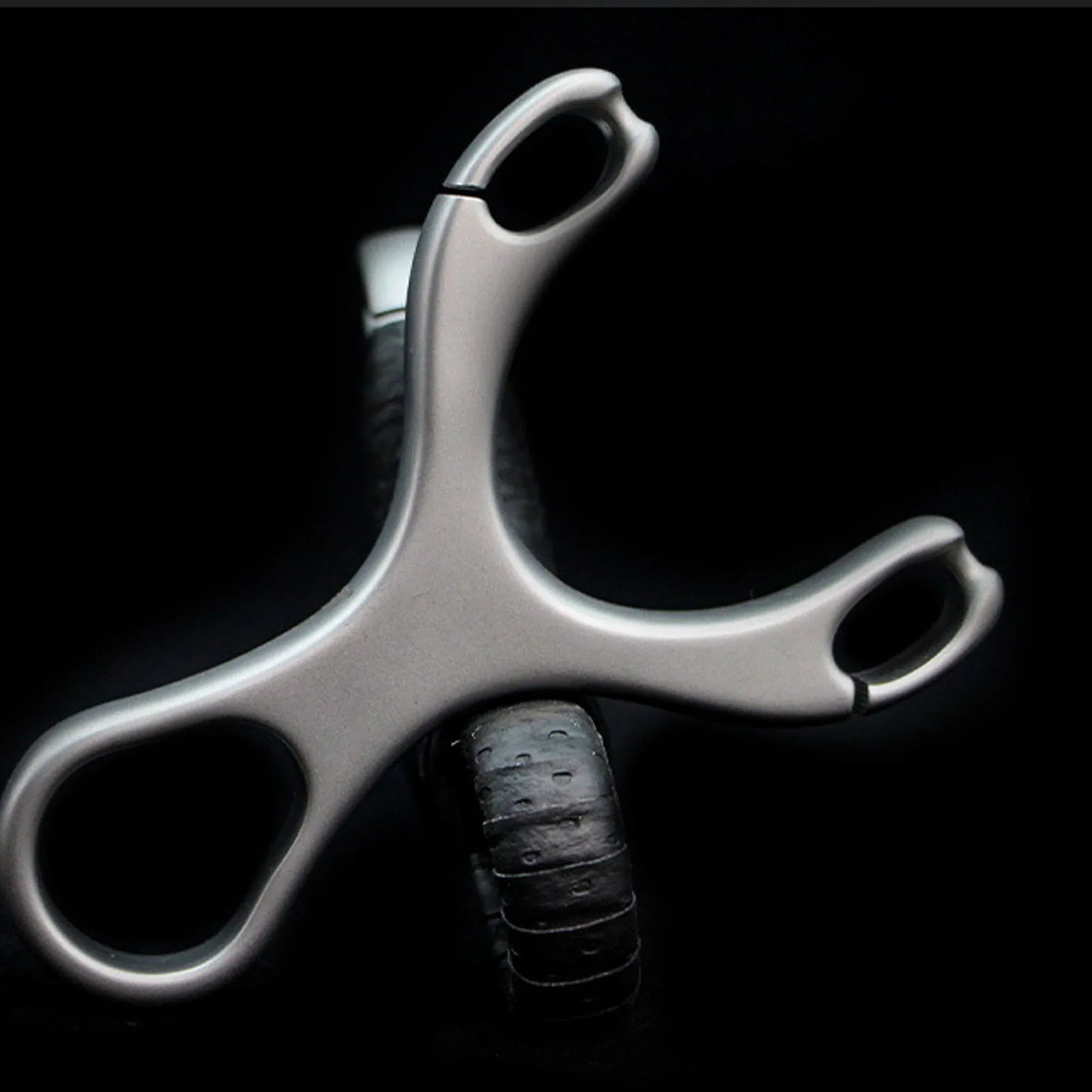 Coketor Premium Fork-Style Decorative Weapon - Stainless Steel & Wrapped Grip - Coketor