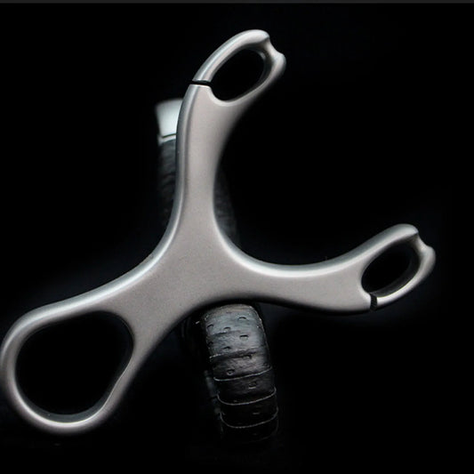 Coketor Premium Fork-Style Decorative Weapon - Stainless Steel & Wrapped Grip - Coketor