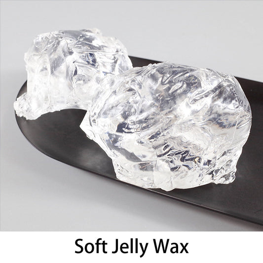 Soft Jelly Wax - Premium Transparent Candle Making Wax (500g) Coketor