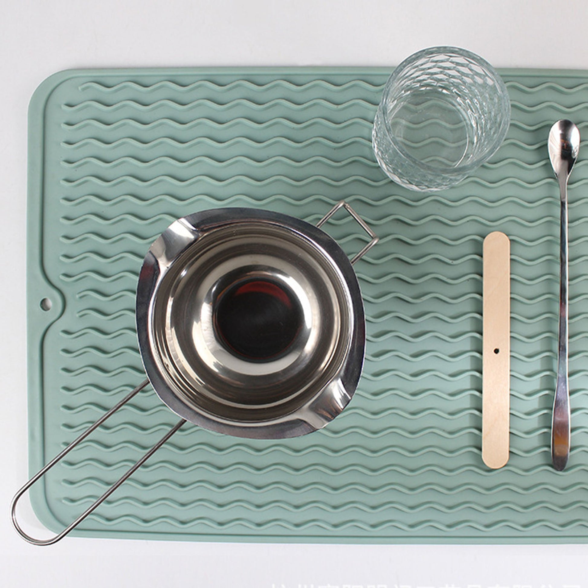 Silicone Heat Resistant Mat - 40x30cm Kitchen Trivet Coketor