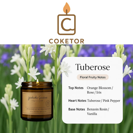 Coketor Premium Aromatherapy Candles - 13 Signature Scents Natural Soy Wax Candle Collection 100g/200g Coketor