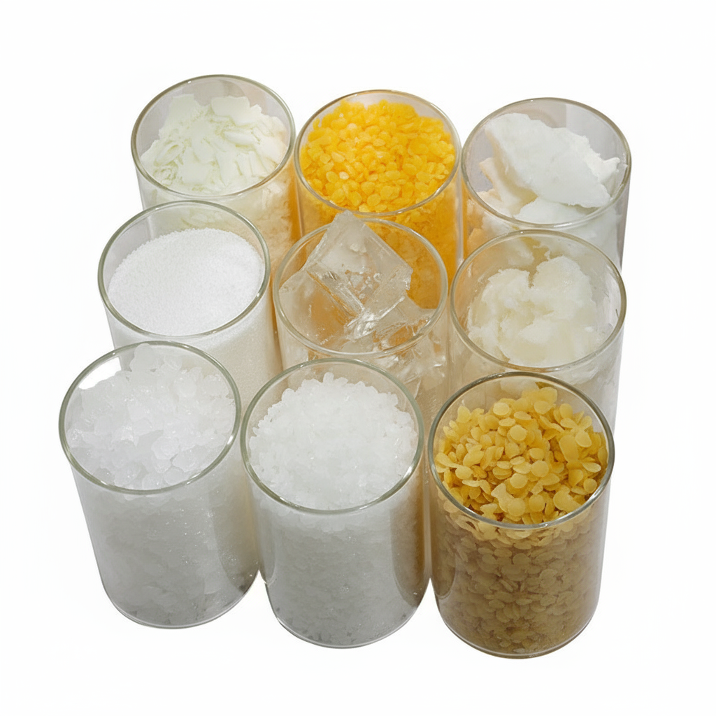 清除文字的蜡烛原料产品白底图