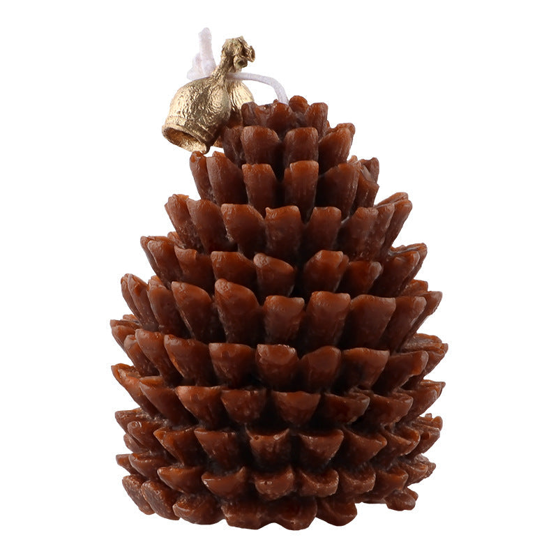 Christmas Pinecone Silicone Mold for Candle Aromatherapy Plaster DIY 3D Decoration Coketor