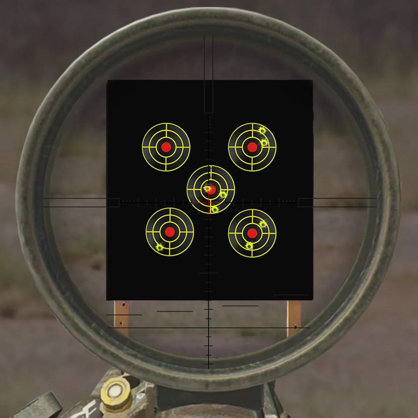 Coketor Shooting Target Stickers - 7.5cm Splatter Targets for Practice - Coketor