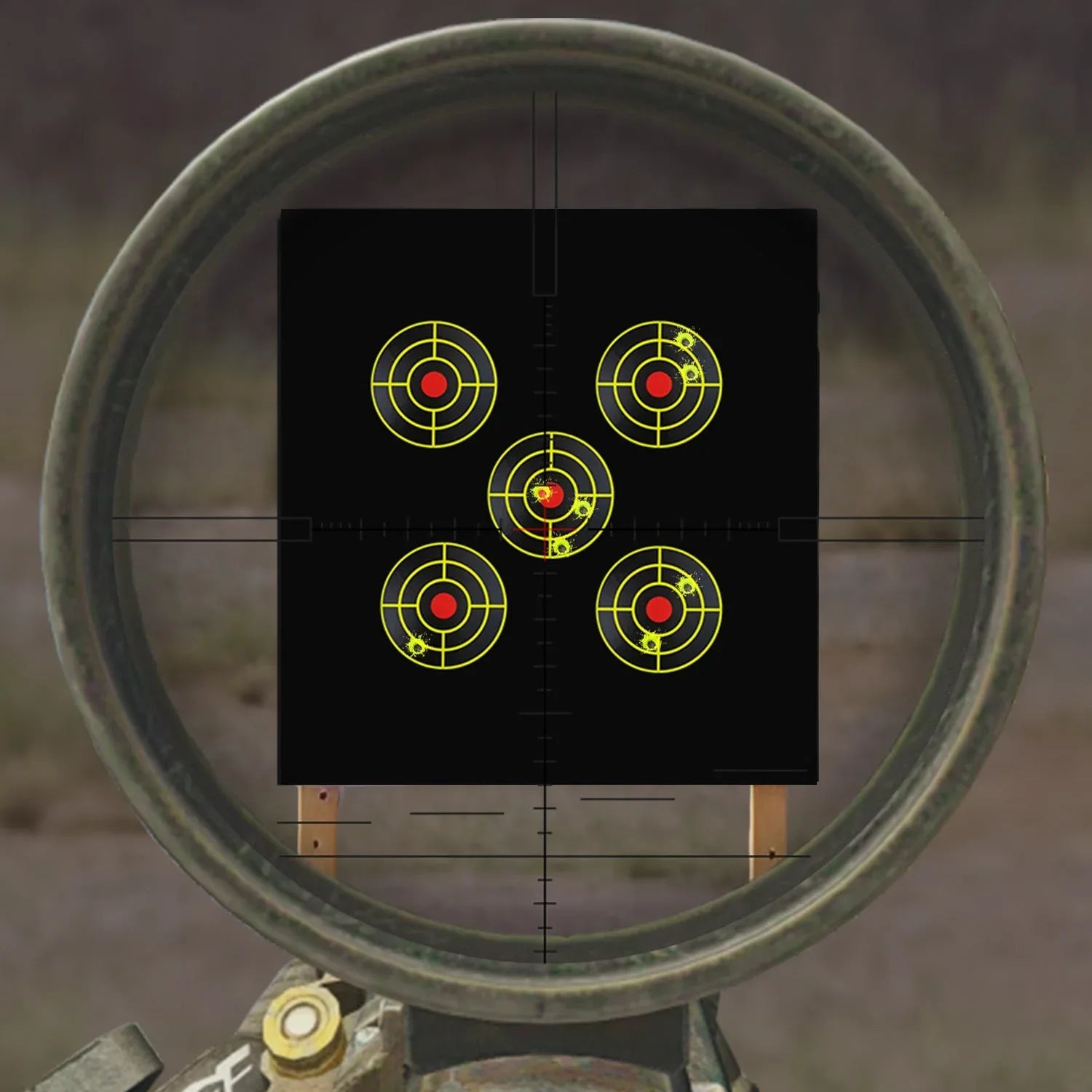 Coketor Shooting Target Stickers - 7.5cm Splatter Targets for Practice - Coketor