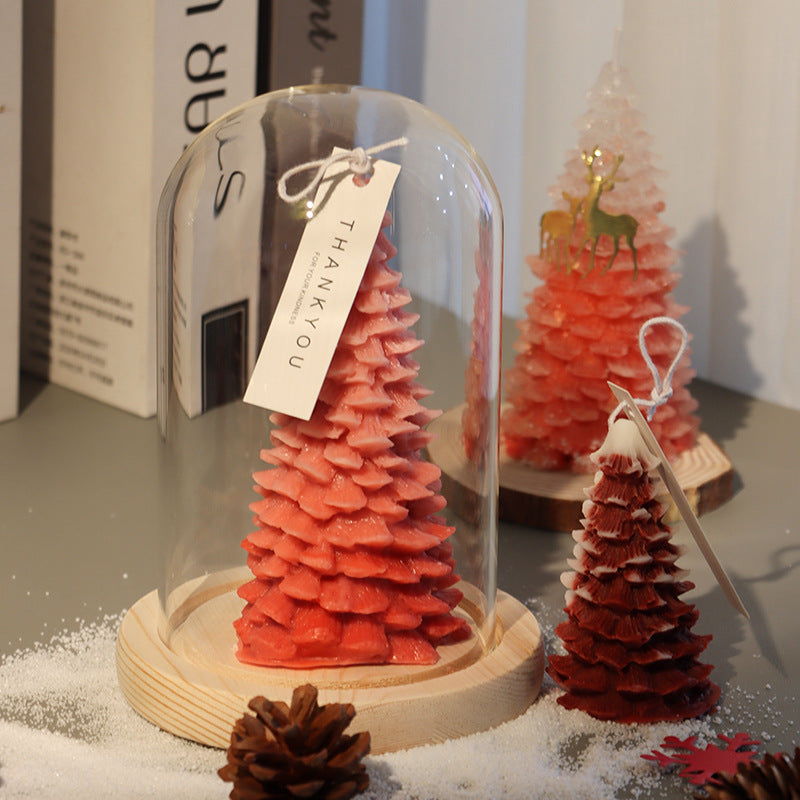 Christmas Tree Silicone Mold - DIY Candle Making Kit Coketor