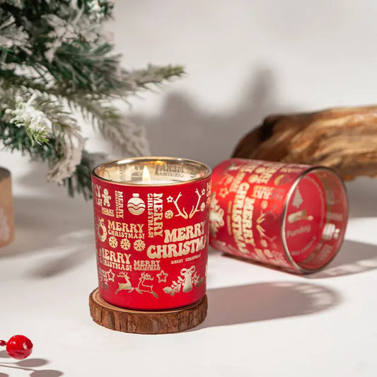 Coketor Christmas Limited Edition Aromatherapy Candles - Christmas Berry & Sweet Cream Berry Holiday Gift Set 150g Coketor