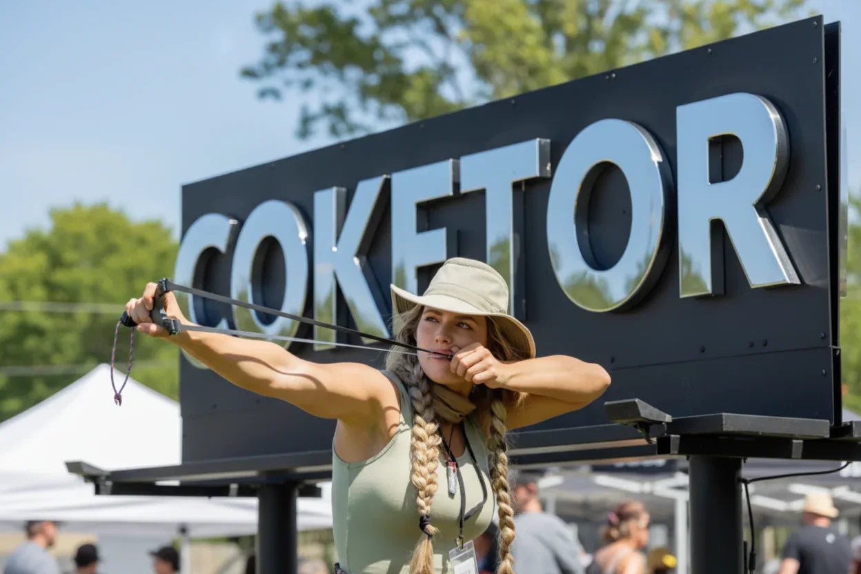 Coketor Metallic Brand Billboard