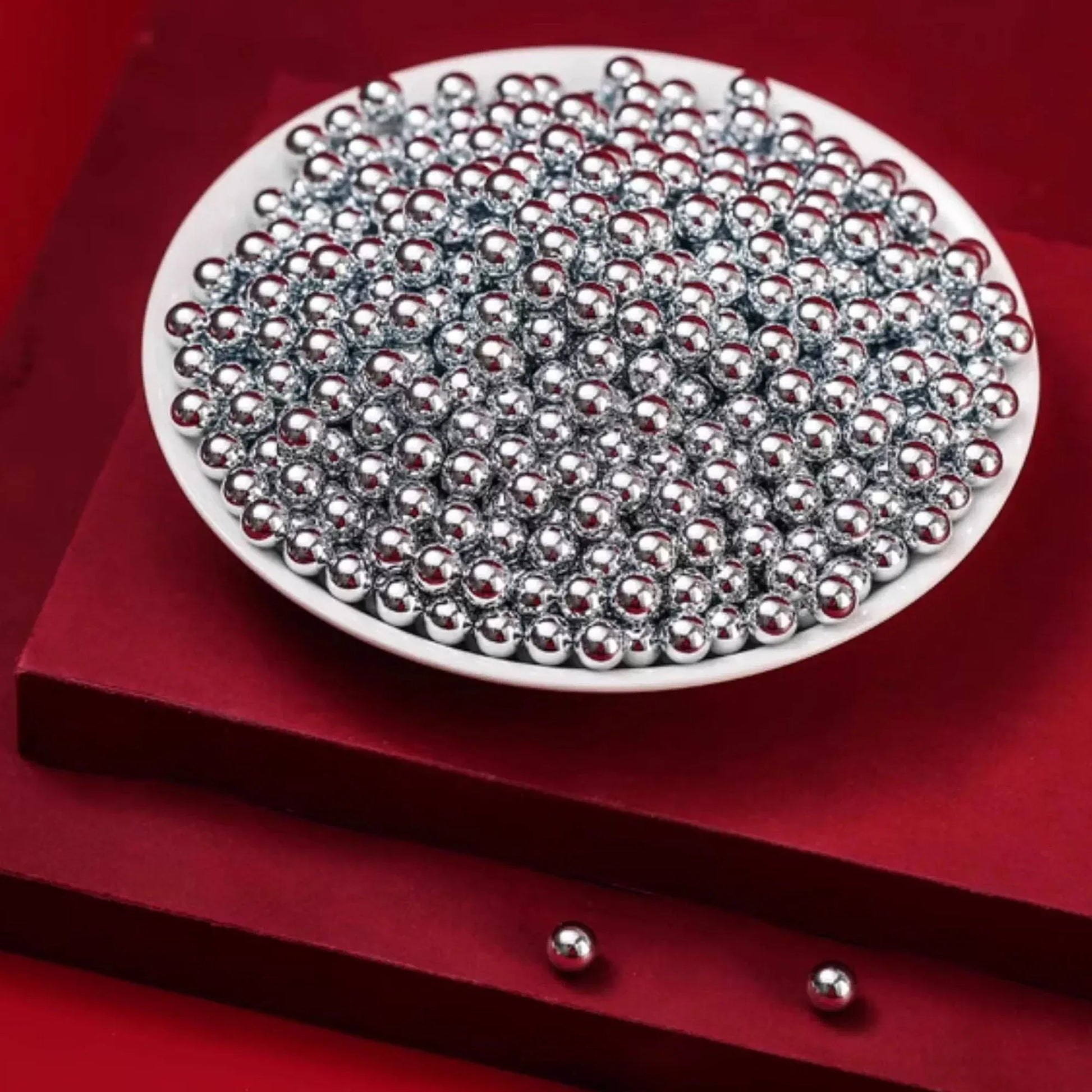 Coketor Professional Slingshot Steel Balls - Premium Solid Steel Ammunition (8mm/0.31"/8.5mm/0.33"/9mm/0.35", 100pcs/pack) - Coketor