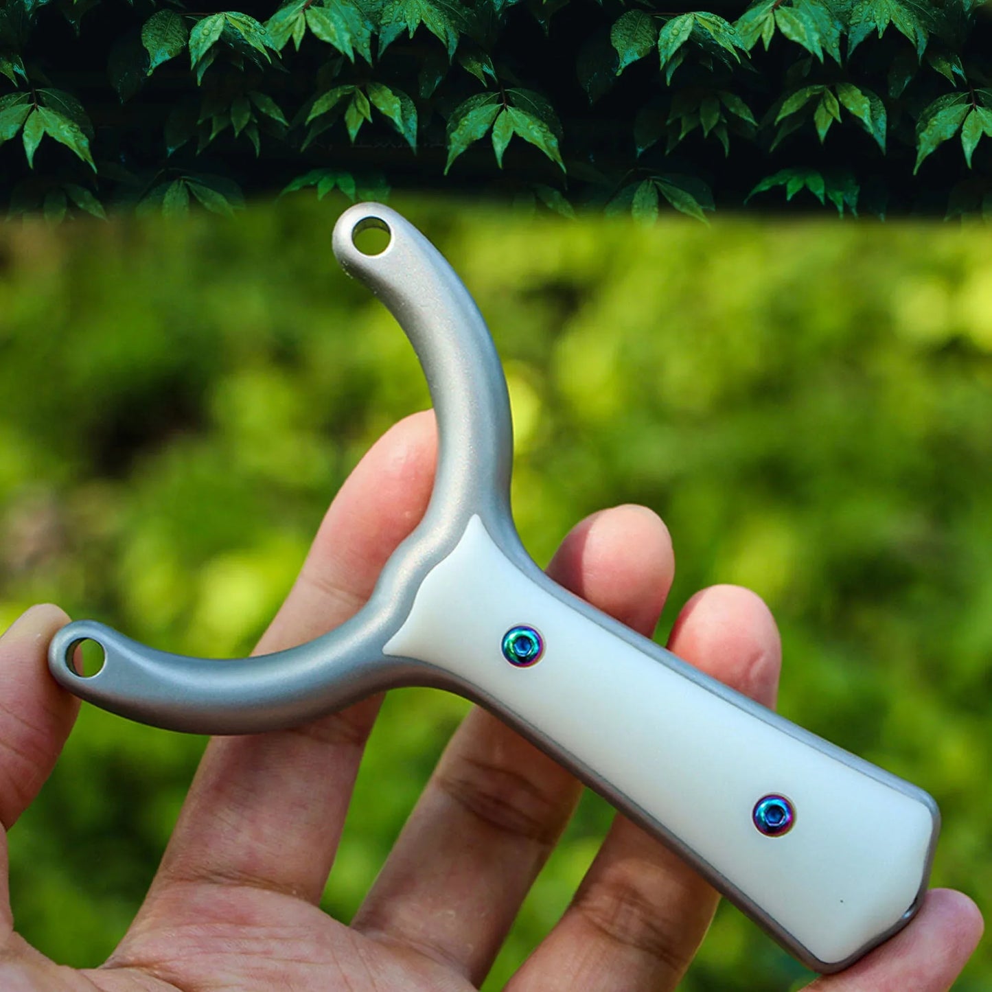 Coketor Vertical Single Card Slingshot - 630 Ultra-Hard Stainless Steel CNC Precision - Coketor