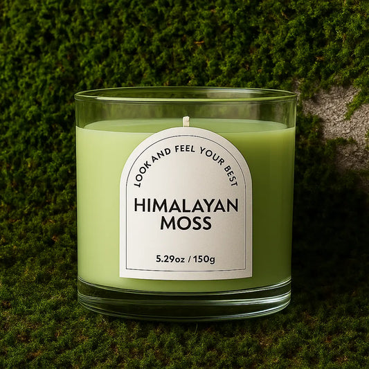 Himalayan Moss Candle without top icons
