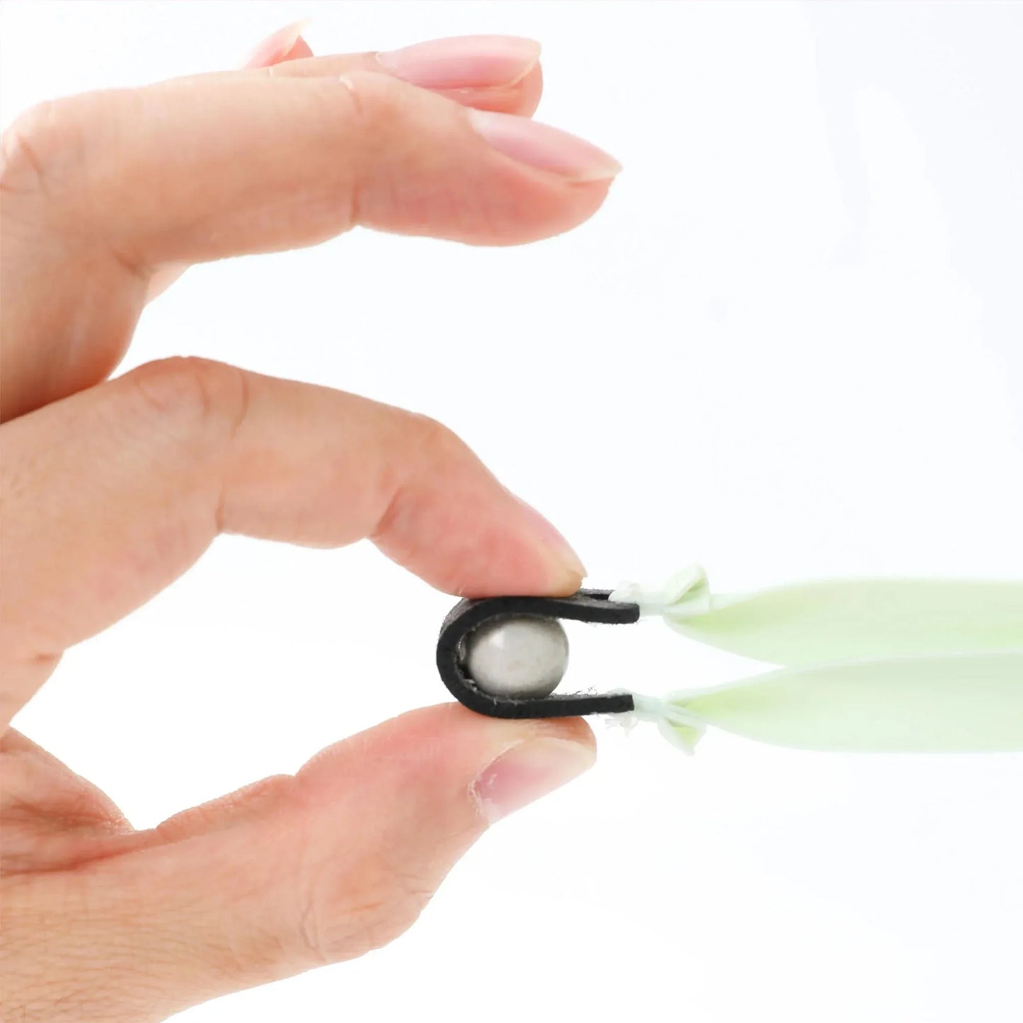 Coketor Solid White Slingshot Clay Balls - Safe Competition Weighted Non-Fading Eco-Friendly Ammunition (8-9mm/10-11mm, 200pcs/bag) - Coketor