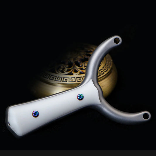 Coketor Vertical Single Card Slingshot - 630 Ultra-Hard Stainless Steel CNC Precision - Coketor