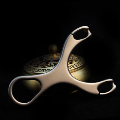 Coketor Premium Fork-Style Decorative Weapon - Stainless Steel & Wrapped Grip - Coketor