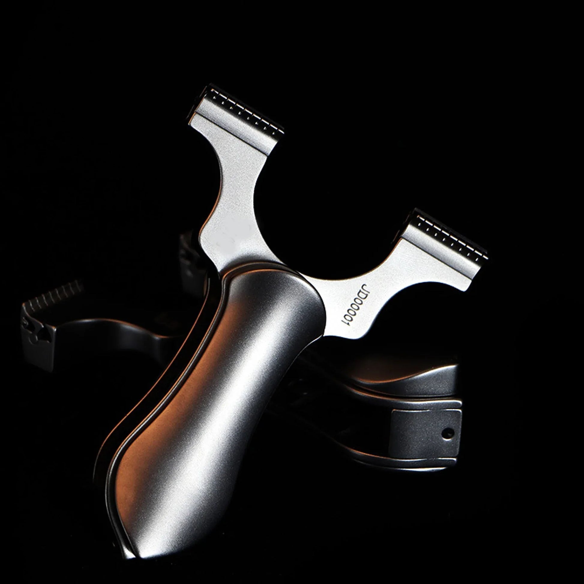 Coketor TC21 Full Titanium Alloy Folding Slingshot - Dragon Teeth Quick Press Flat Band Adult Professional - Coketor