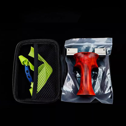 Coketor TC21 Titanium Alloy Universal Dragon Teeth Slingshot - High Precision Competition Wood Handle - Coketor