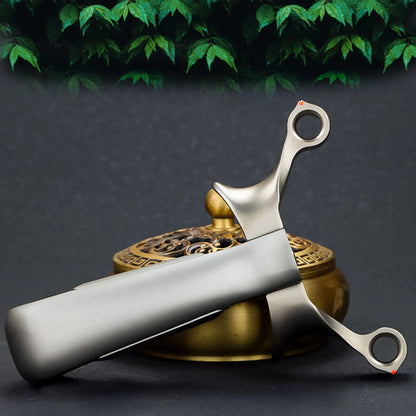 Coketor Iron Head Titan Single Card Slingshot - TC21 Titanium Alloy Professional Slingshot - Coketor