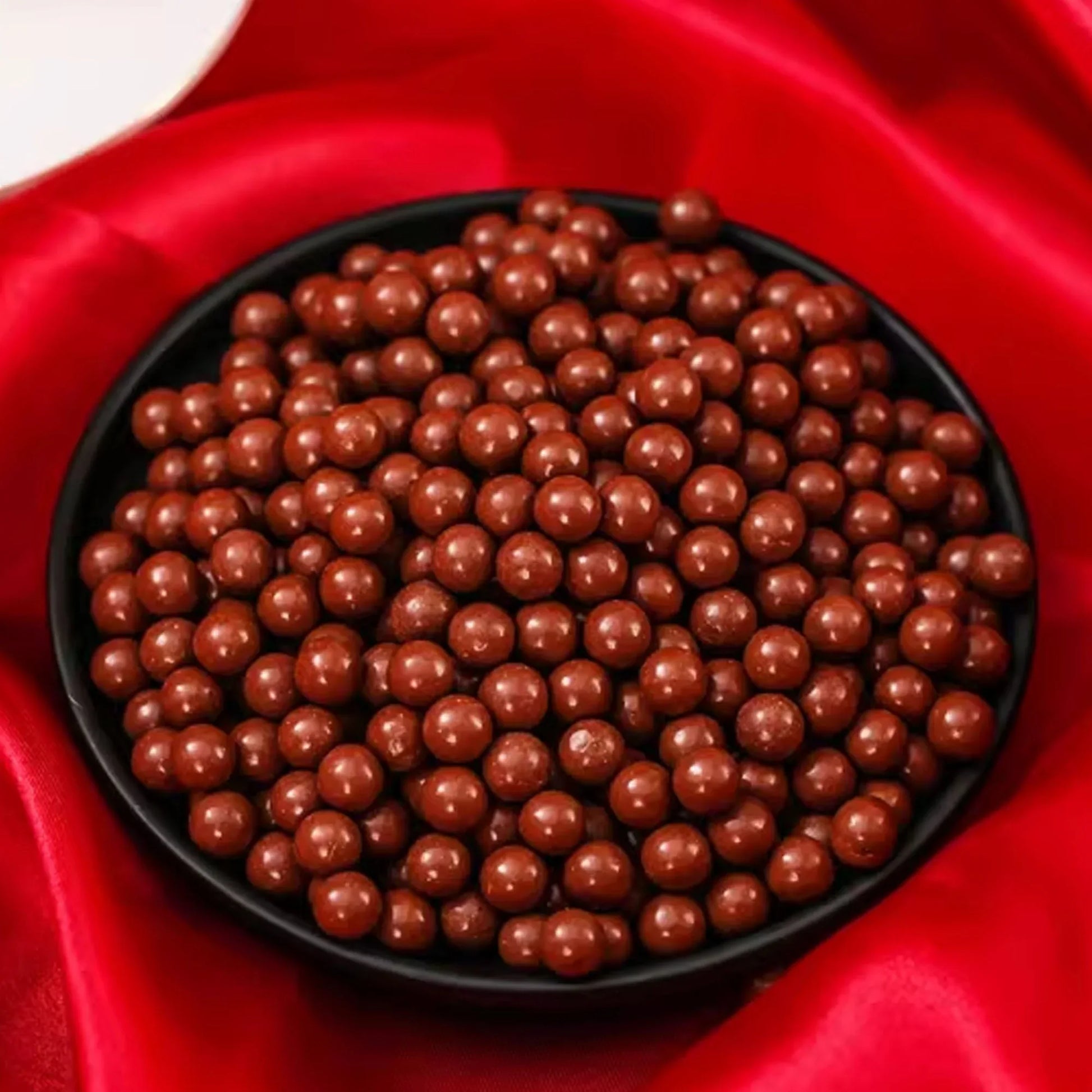 Coketor Solid Brown-Red Slingshot Clay Balls - Safe Competition Weighted Non-Fading Eco-Friendly Ammunition (8-9mm/10-11mm, 200pcs/bag) - Coketor