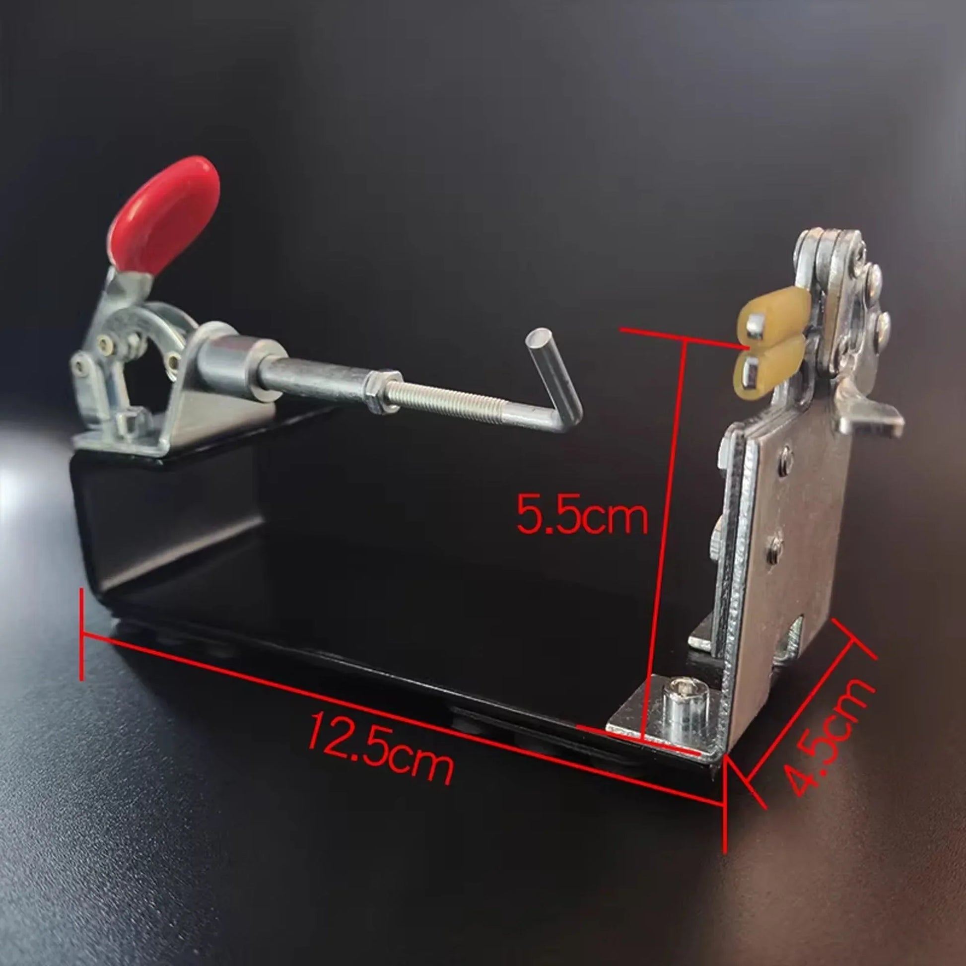 Coketor Slingshot Band Binding Tool - Desktop Figure-8 Buckle Ring Leather Binding Assistant - Coketor