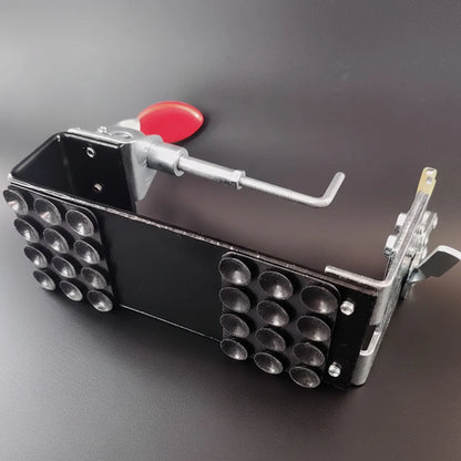 Coketor Slingshot Band Binding Tool - Desktop Figure-8 Buckle Ring Leather Binding Assistant - Coketor